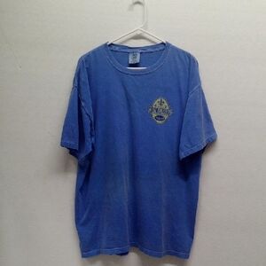 Comfort Colors Blue New Orleans French Quarter Fleur De Lis Graphic T-Shirt